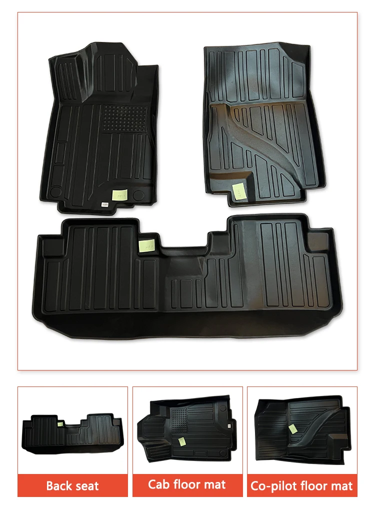 All Weather Acceptable 3d Tpe Car Floor Liner Dedicated Car Mats For ...