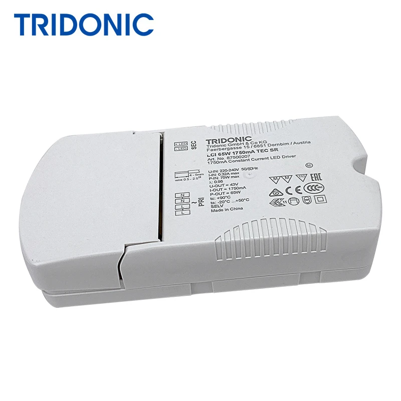 Wholesale Tridonic LCI 65W mA TEC SR Constant Current LED Driver LED control gear with 5 Years Warranty From m.alibaba.com