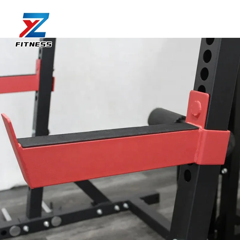 ZYFIT Lat Pull Down System and Low Row Attachment Multi Function Gym Rack Power Rack for Fitness