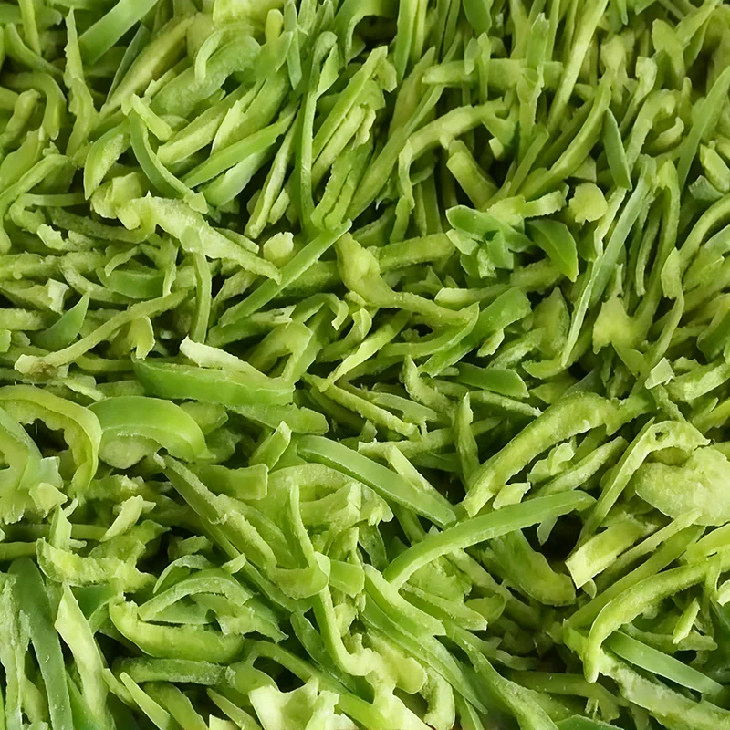 Frozen Green Bell Pepper IQF Diced Sliced Frozen Pepper Green Strips Bulk Iqf Frozen Pepper Bulk Pack Wholesale for Export