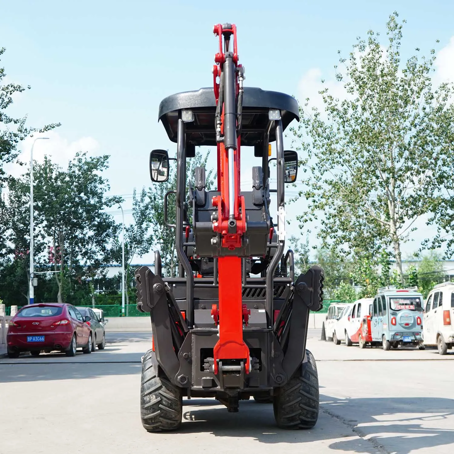 Rhinoceros XN228 Backhoe Loader - Kubota Engine, 1 Year Warranty