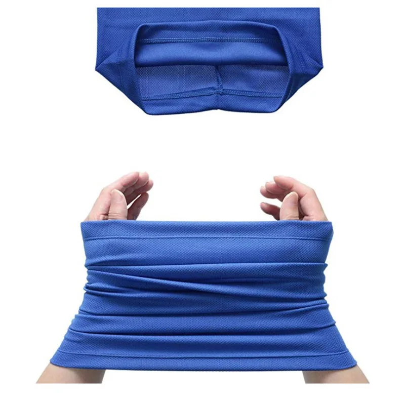 Custom Design Logo Cooling Tube Neck Gaitor Scarf Cycling Sports Bandana Motorcycle Bandana