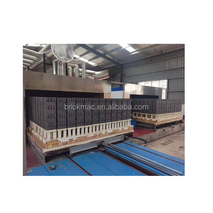 Modular Rotating Tunnel Brick Making Machinery Oven for Clay Bricks Malaysia Prefabricated Brick Kiln With burner