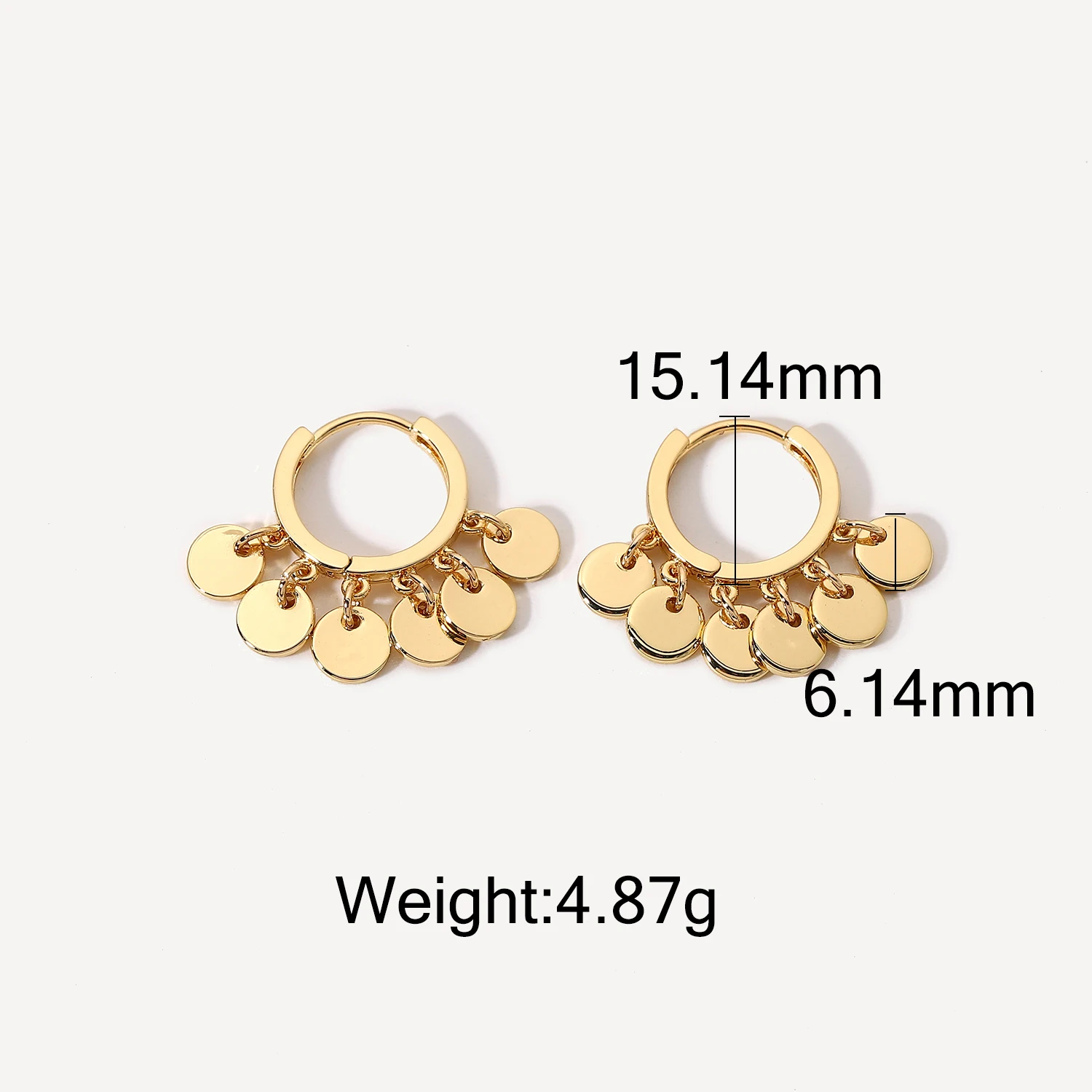 Shop Trendy 14k Gold Plated Earrings from Korean Manufacturer