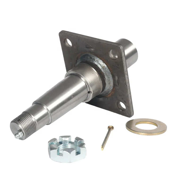 Оси прицепа, шпиндель, гайка, гайка, ось, гайка, шайба, разделенный штифт