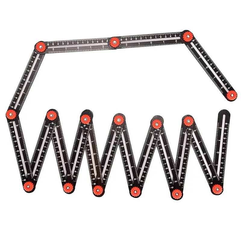 Measuring Tools Digital Angle Meter Inclinometer Fold Ruler Digital Protractor Angle Ruler