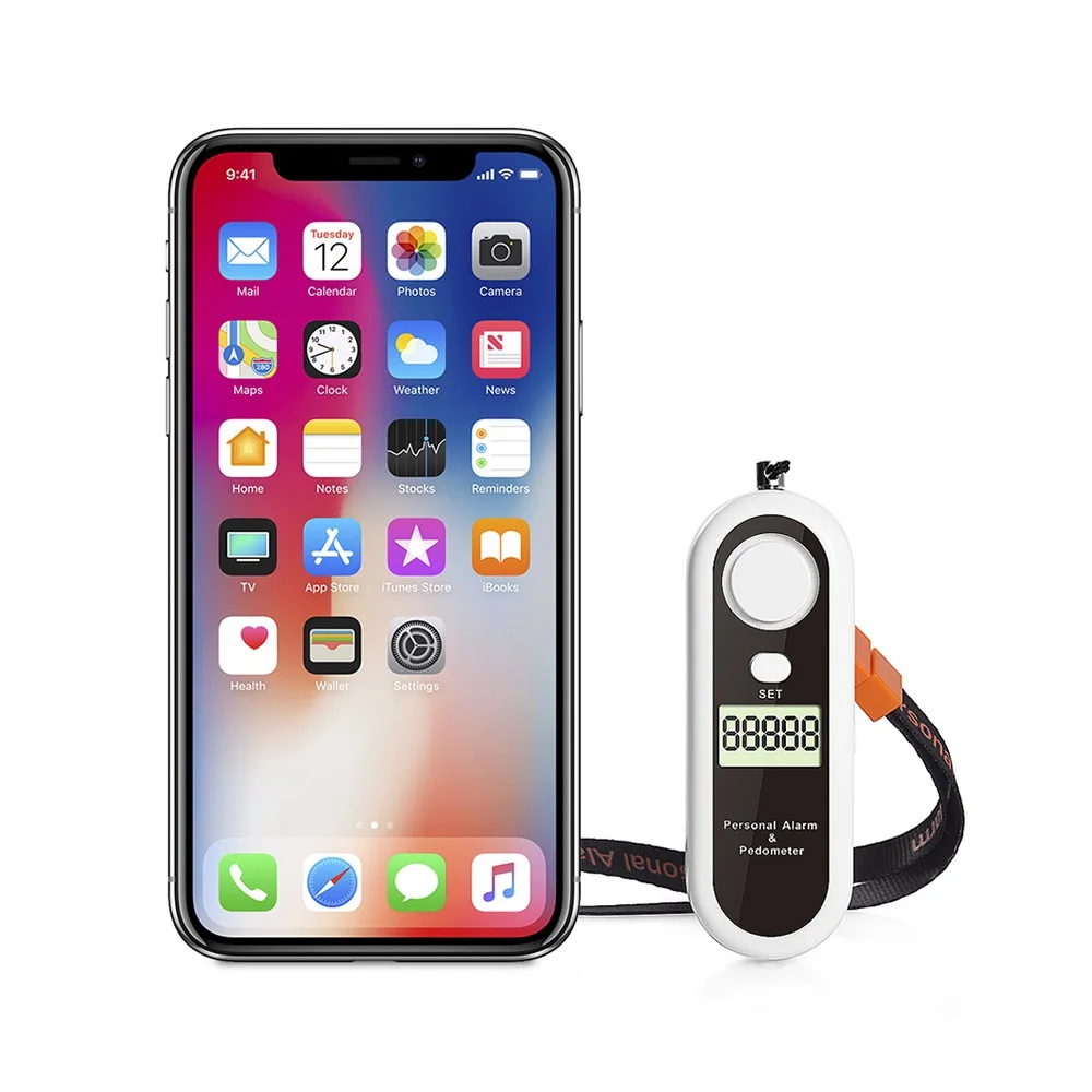 Брелок для аварийной персональной сигнализации безопасности самообороны 120 дБ брелок пожилых