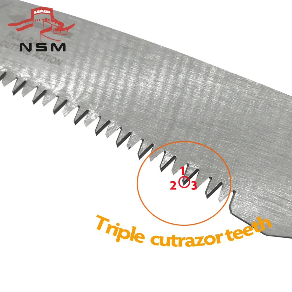 
Ручная пила NSMTools, садовый секатор для резки деревьев, ветвей, кустарников, дерева 