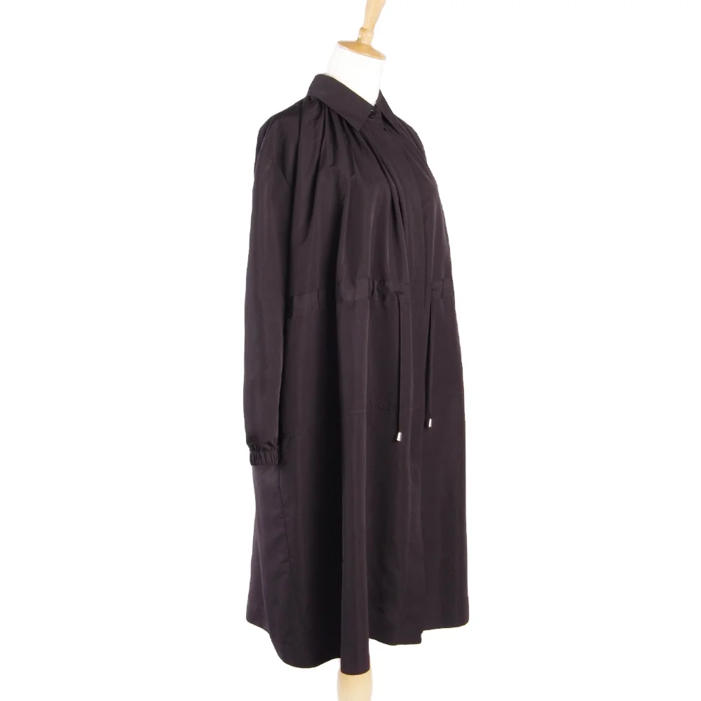 dark cloak coat