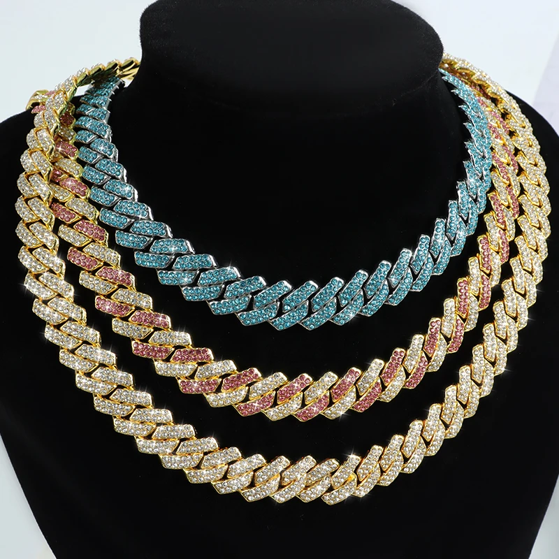 Custom Gold/Silver Plated Zinc Alloy Men Hip Hop Jewelry Cuban