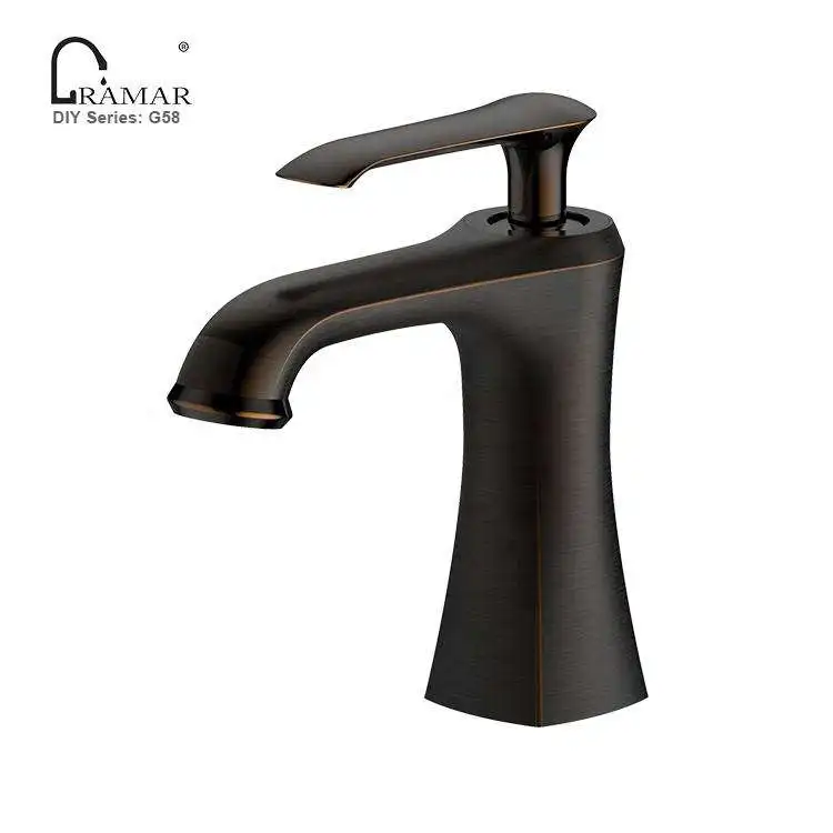 UPC American Pillar Basin Faucet Set Luxury UK Magnetic Water Saver Bronze Smart Tap