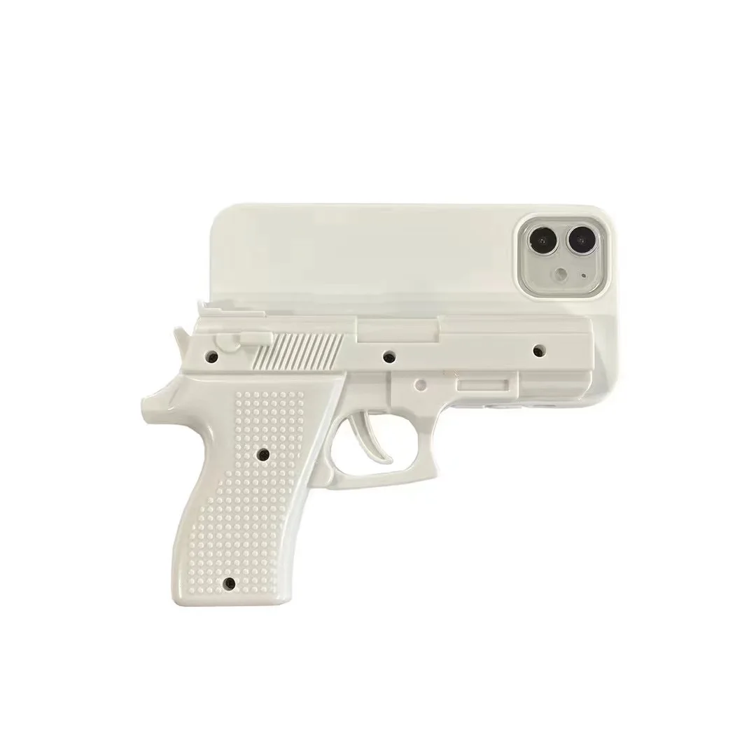 Creative 3D Toy Gun Shape Funny Phone Case for iPhone 16 Pro Max 15 14 13 12 3D Cartoon Design Cover case Creative 3D Toy Gun Shape Funny Phone Case for iPhone 16 Pro Max 15 14 13 12 3D Cartoon Design Cover case