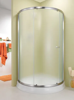 Customized Pattern Modern Design Frameless Safety Tempered Decorative Glass Shower Enclosure for Bathroom Hotel China Supplier