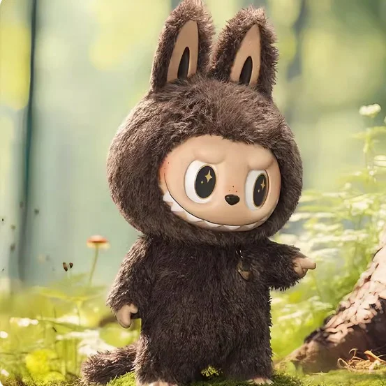 Genuine 58cm Zimomo Labubu Anime Plush Doll for Collecting