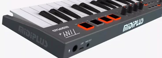 Midiplus Tiny 32+ Portable MIDI Keyboard Controller for Kids