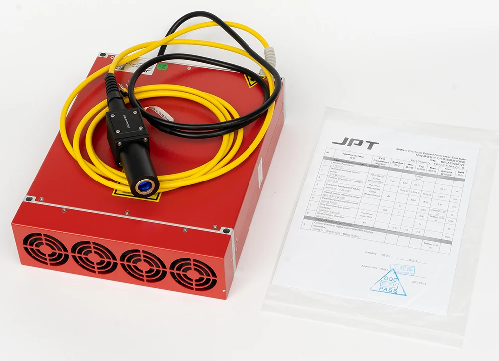 Raycus JPT MAX  Fiber Laser Source 20 30 50 60 W Factory Direct Sale Laser Source for Laser Marking Machine