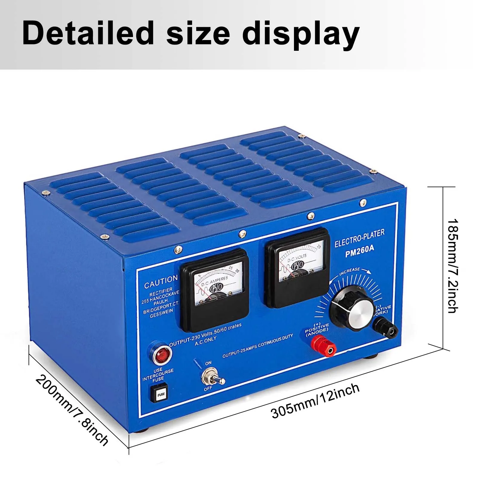 30 А ювелирное покрытие Выпрямитель металлическое платина серебро родий никель гальваническое позолоченная