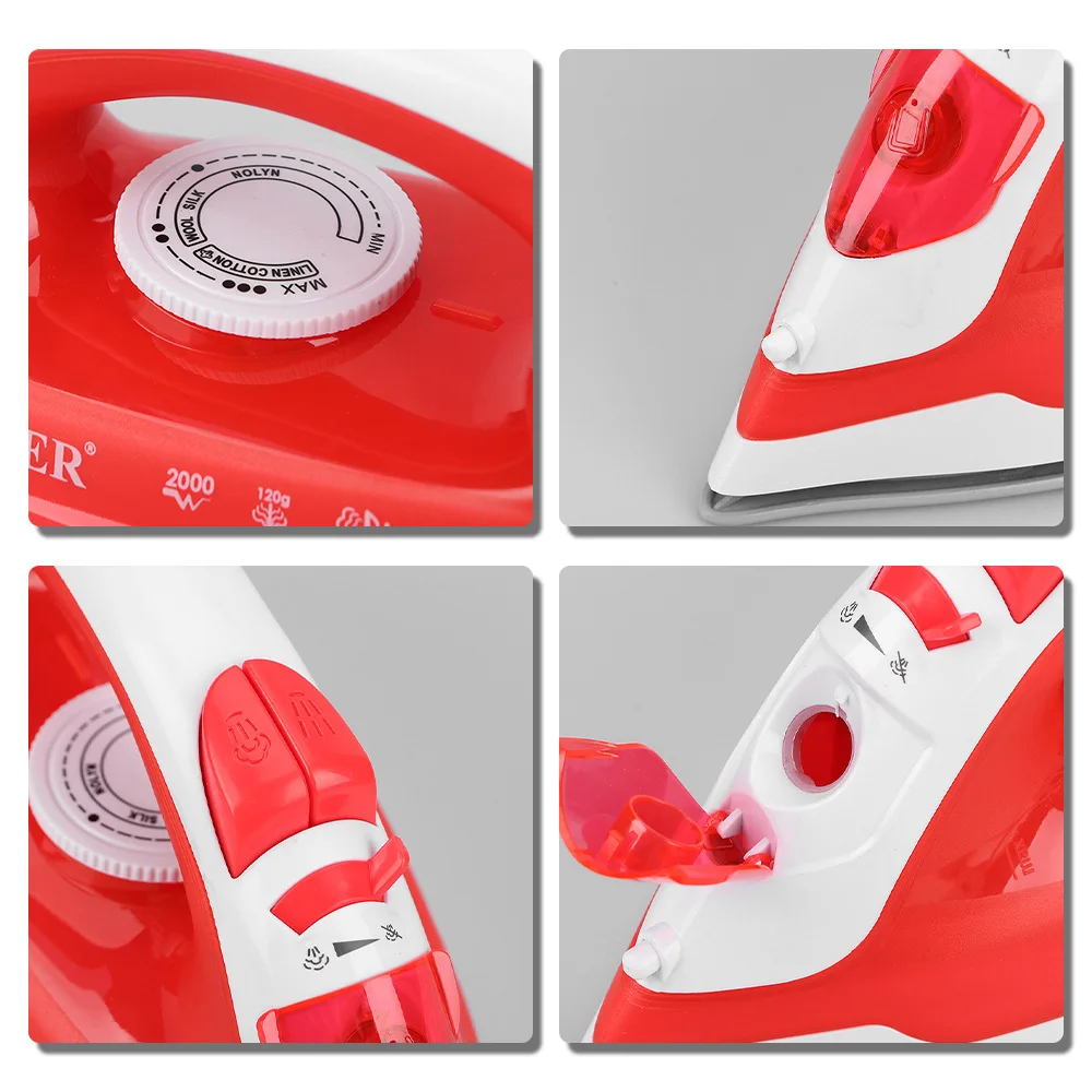 Handheld Electric Steam Iron Pressing Iron Automatic Clothes Ceramic