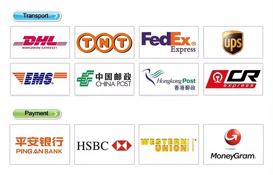shipping and payment