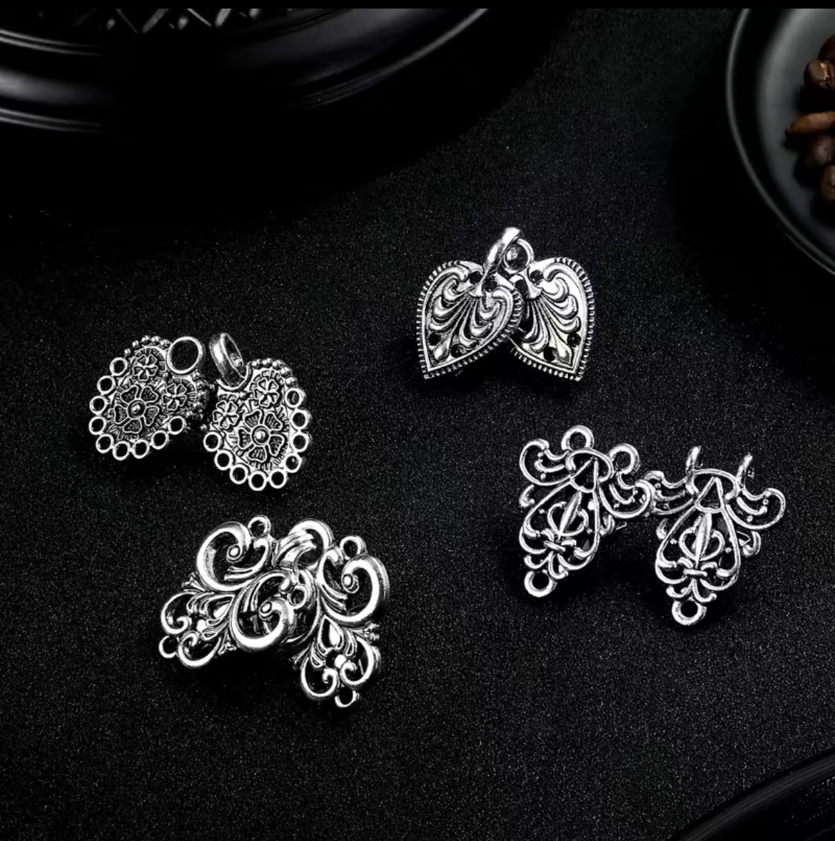 4 шт., Винтажные заколки для свитера и шали-Добавьте ретро-нотку к вашей одежде!