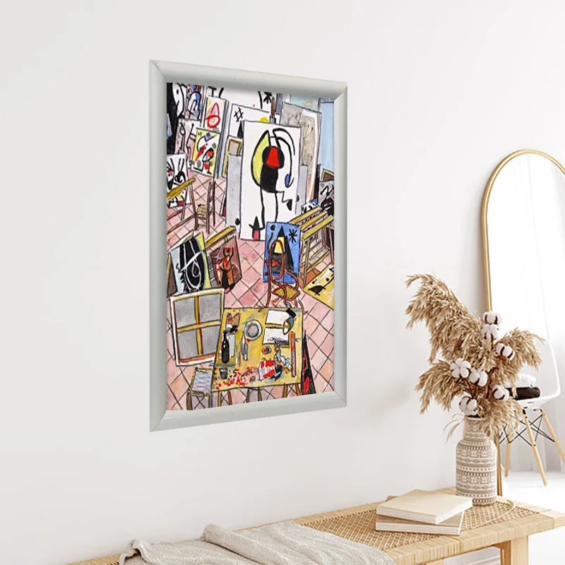 Hookei Various Size A0/a1/a2/a3/a4/a5/b1/b2  Black Wall Mounted Picture Aluminium Snap Frame Poster Photo Frame
