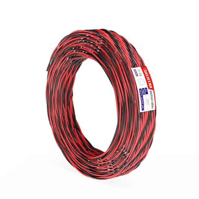 GELISTAR 2c*64mm Twisted Pair Rvs Electrical Wire Cable Hot Sale 2 Core