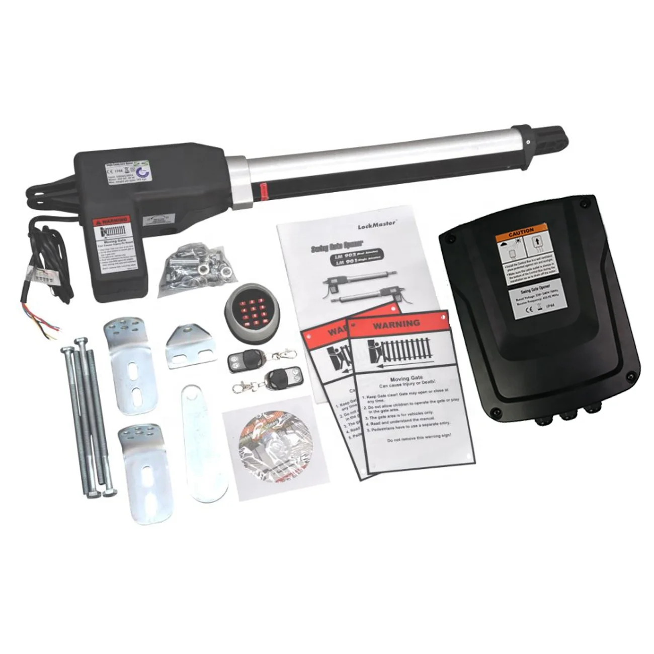 LockMaster LM902 Auto Gate Motor Electric Gate Operator Swing Gate Opener