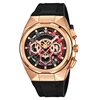 Rose gold/black