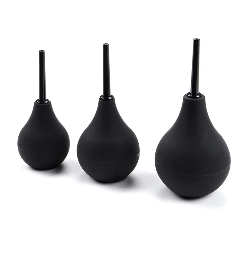 89/160/224ML Doccia unisex Silicone Enemator Clistere Siringa rettale Retto anale Detergente vaginale Bidet_voghion.com