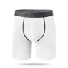 Bianco: boxer lunghi#Cuciture a Colori