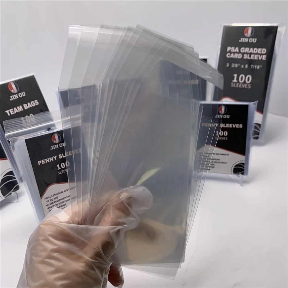 luna prismatic card sleeves 100 x Clear Graded Card Sleeves