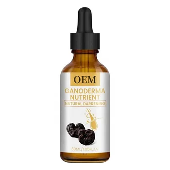 High Quality Natural Organic Hair Darkening Oil Promote Melanin Production Improve Scalp Health Grey Hair Remover Serum