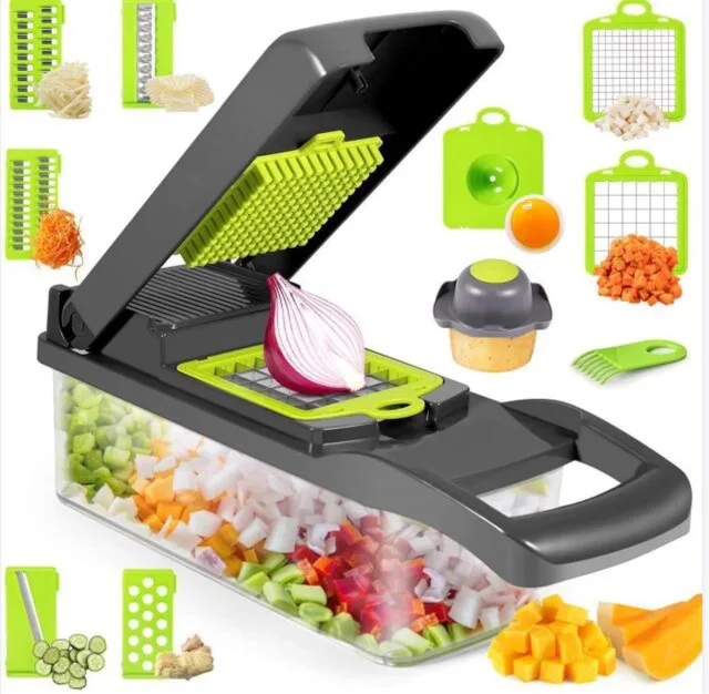 Factory Wholesale Amazon Hot Selling Multi function 12 In 1 Vegetable Chopper