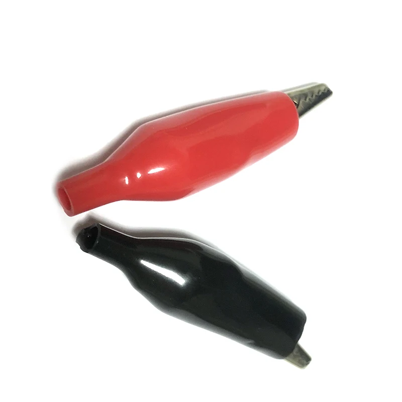 Оптовая продажа Малый средний большой размер красный черный рукав медь 5А тестовый зажим типа