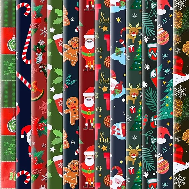 Custom Gift Wrapping Paper Roll Christmas Gift Wrapping Paper For