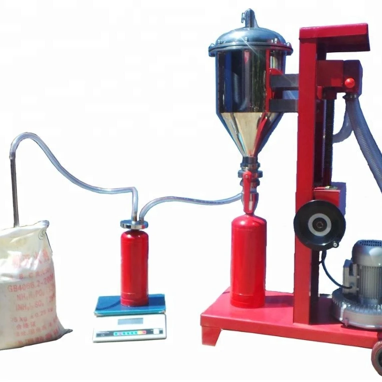Automatic Dry Powder Fire Extinguisher Refilling Machine Manual Dry Powder Filling Machine