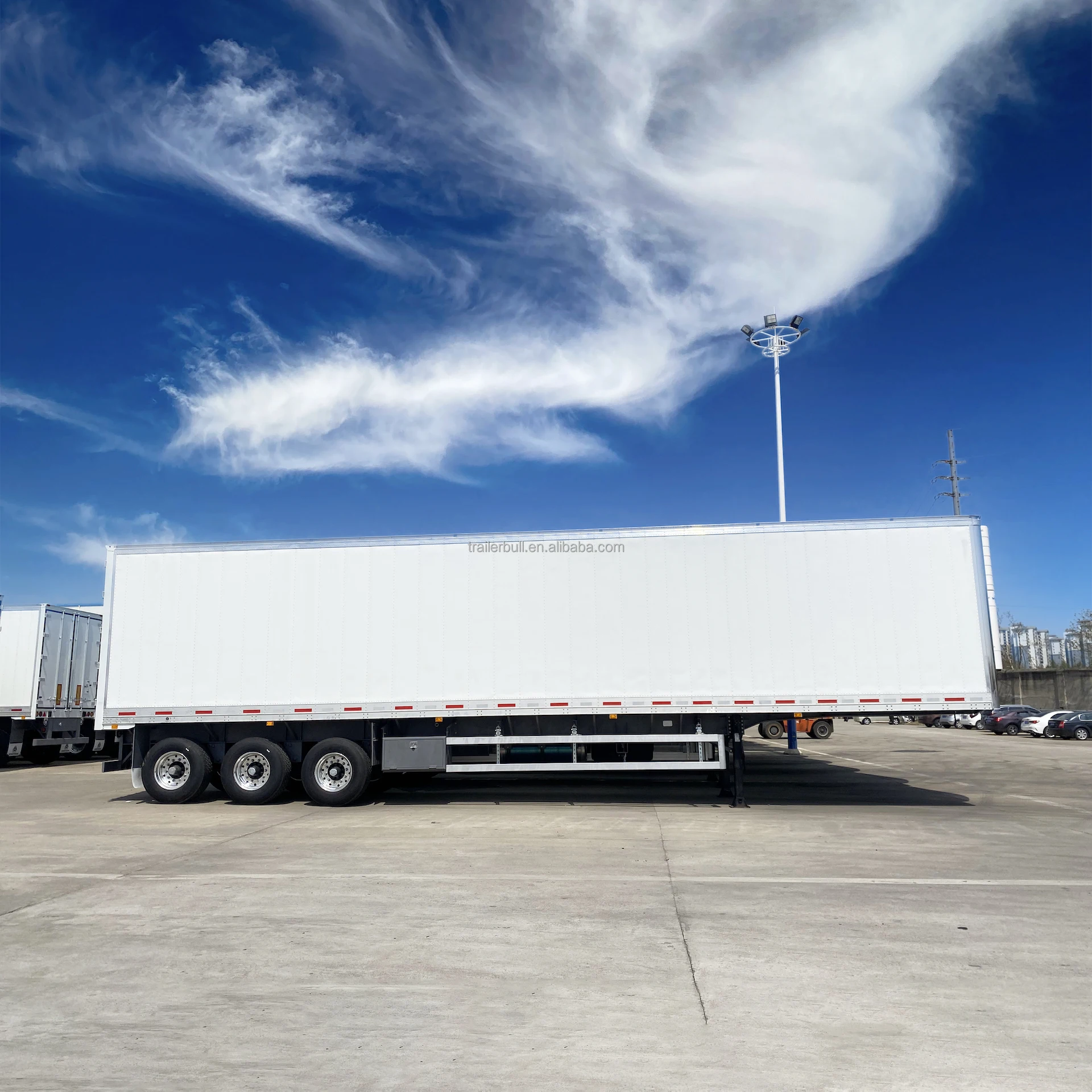 45ft Frozen Refrigeration Truck Semi Trailer for Fresh Food Delivery
