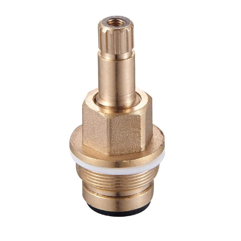 Replacement Brass Ceramic Stem Disc Cartridge Faucet Valve Slow Opening
