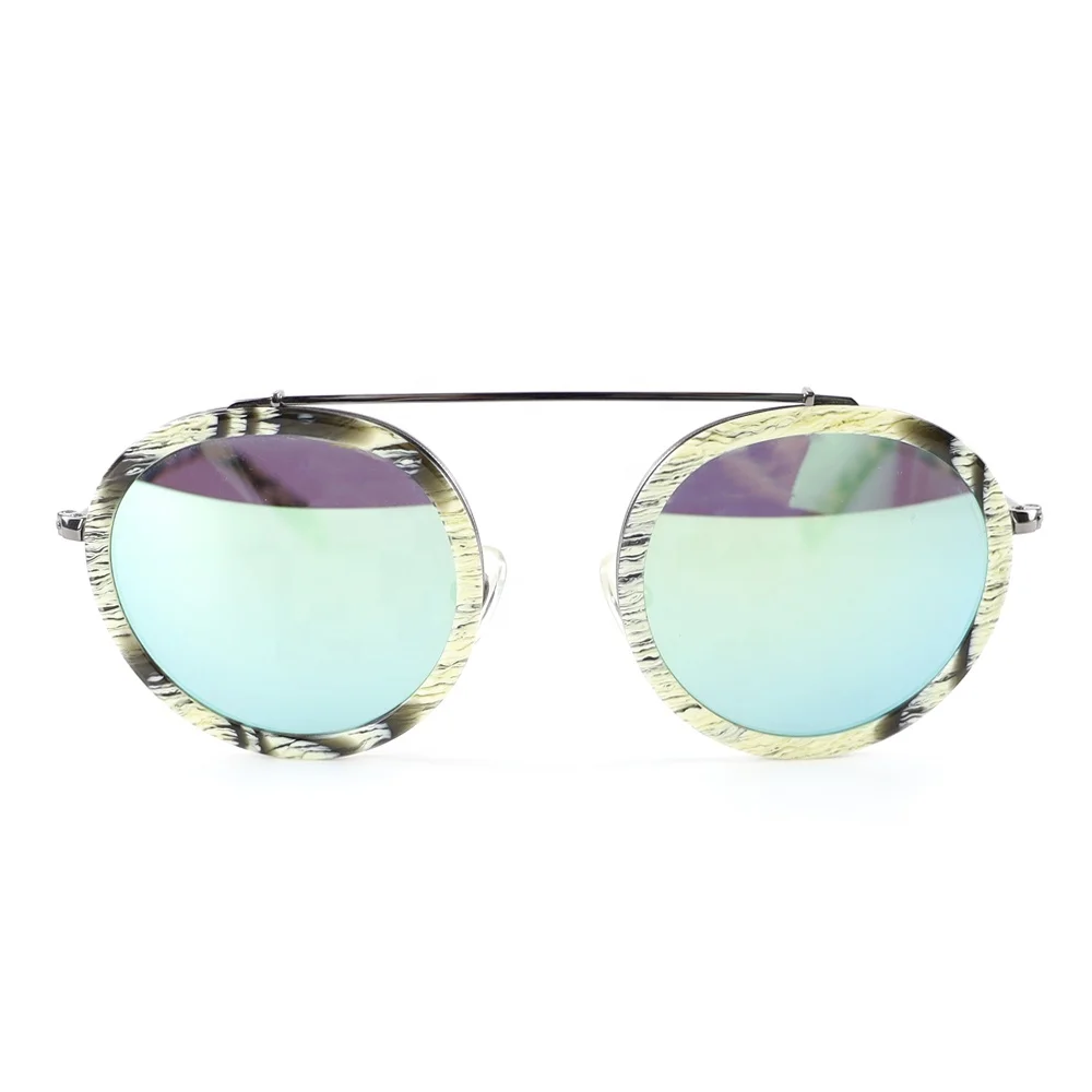 Benyi New Arrival Eyewear - Trendy Round Baseball Sunglasses display picture 1