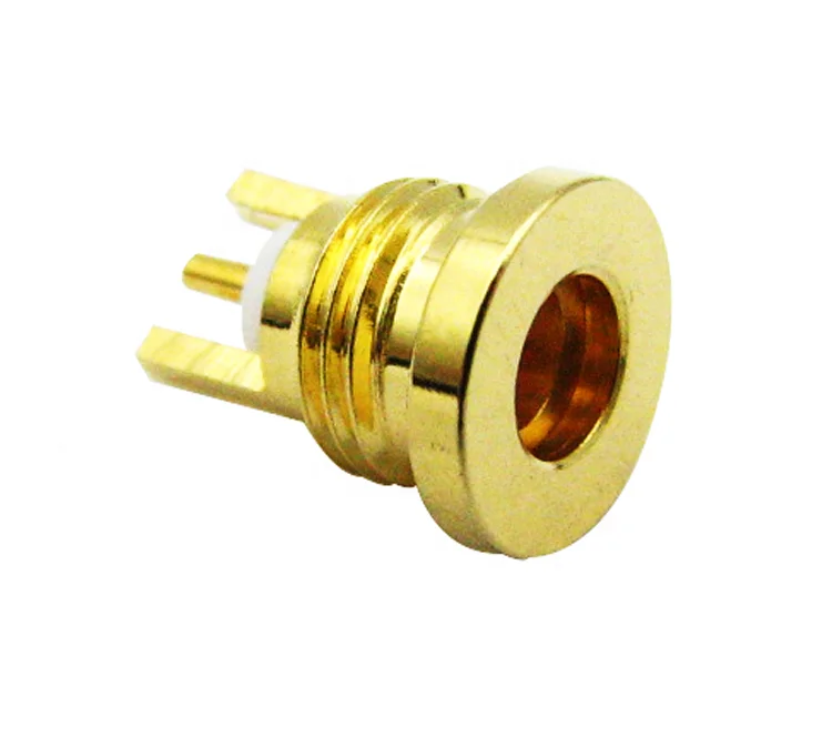 MMCX Round Edge Female Socket Mount PCB Board Straight Round RF Connectors