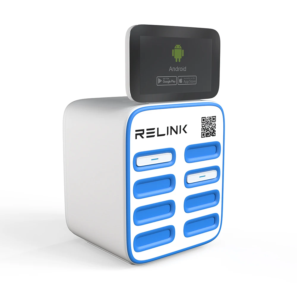 CS-S08 Advertising Multiple Mobile Portable Shared Rental Power Bank Vending Machines