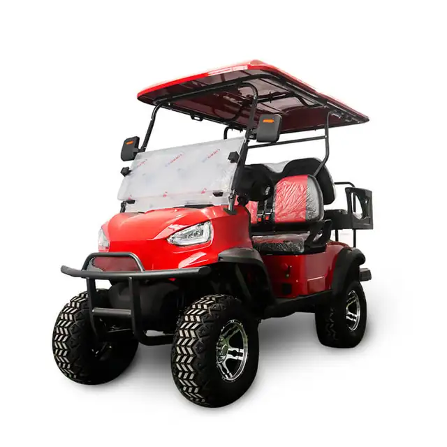 Chinese 6 Seater Electric Golf Carts Cheap Prices Buggy Cart for Sale Lithium 10 Made China Parts Wholesale Hunting Golf Car