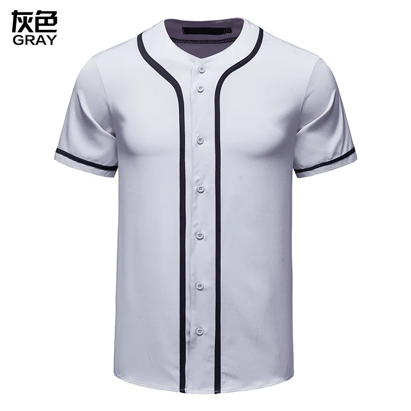 Wholesale Plain Baseball Jerseys Embroidered Blank Baseball Jersey
