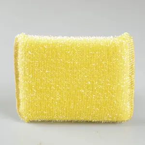 High Quality Multi-Use Pot Dish Cleaning Sponge Kitchen Hard Surface Cleaning Metal Sponge Stainless Steel Wire Mesh Sponge