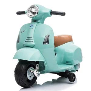 For Vespa GTS Licensed Ride-On Car for Kids Electric Motorcycle for 3-8 Years Old for  Function Children's Gift