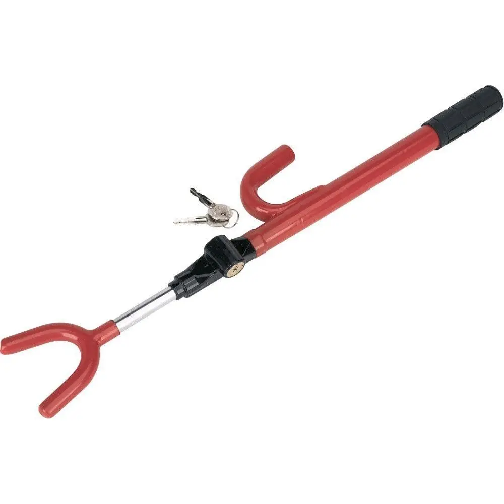 Factory Price Hot Selling Car Anti-theft Universal Customizable Color U-shaped Steering Wheel Lock