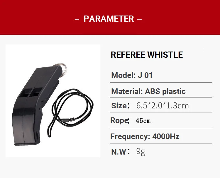 Portable Safety Whistles Professional Referee Sport Survival Whistle