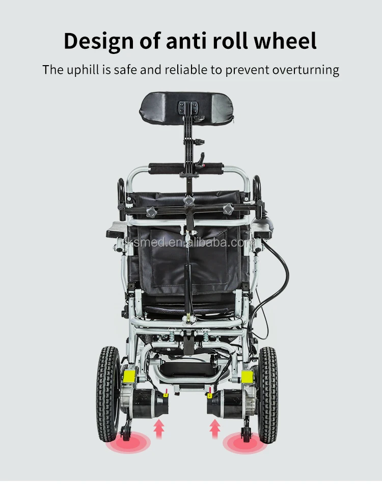 Ksm601 Reclining Electric Wheelchair For Disabled Motor Price Power