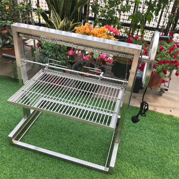 brick bbq adjustable height Residential Electric Barbecue Rotisserie Kit For Argentinian Grill With  Adjustable Height Buy Product on