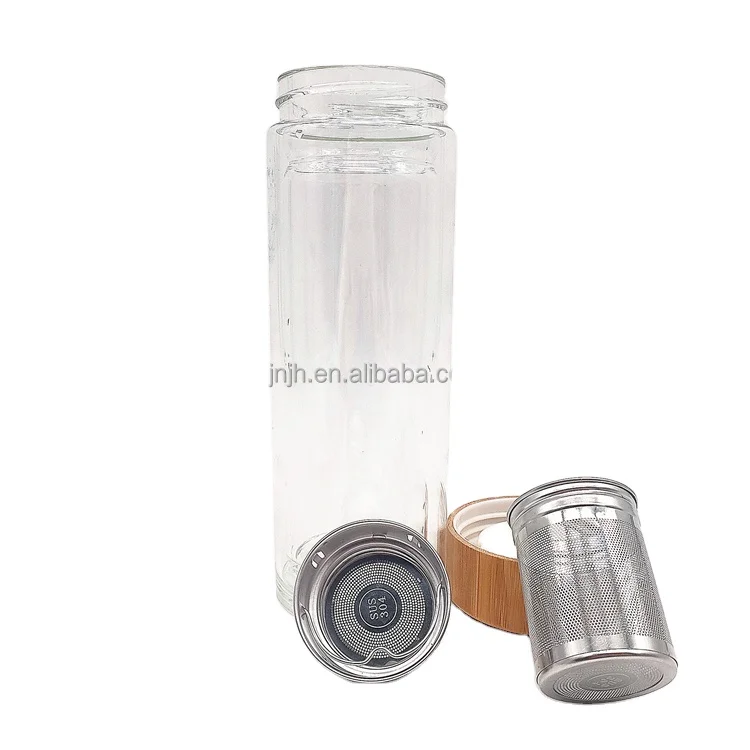 Double Wall Glass Matcha Shaker w/ Infuser